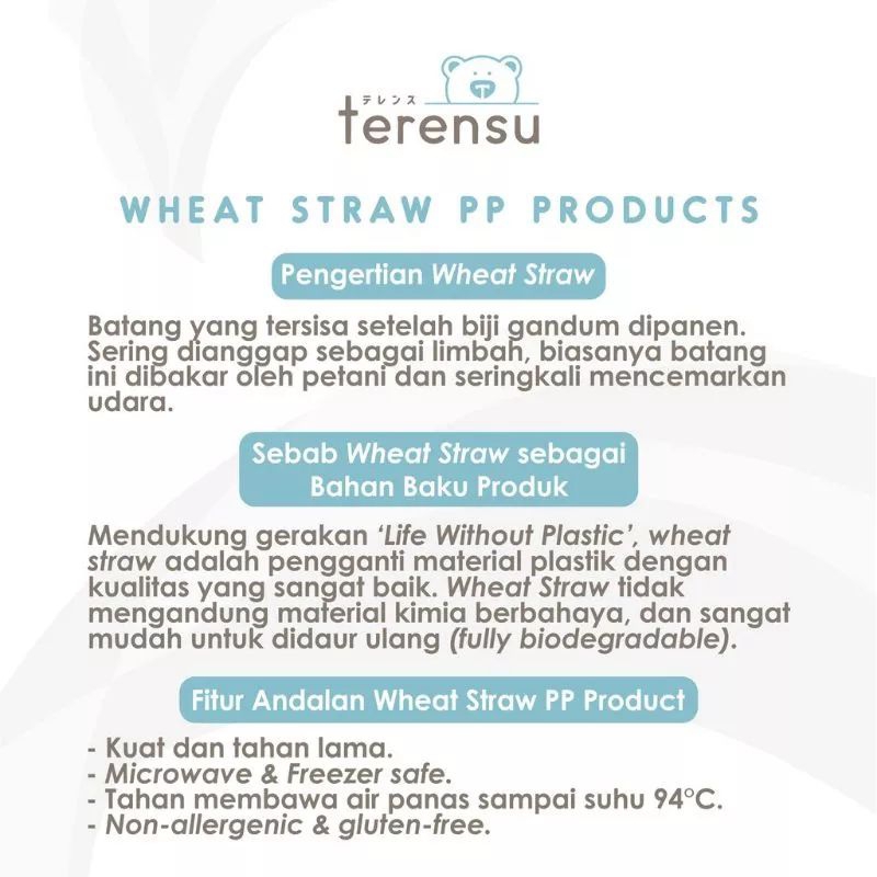 [rumahbayipdg] Mangkok makan bayi dan anak || wheat straw bowl crab