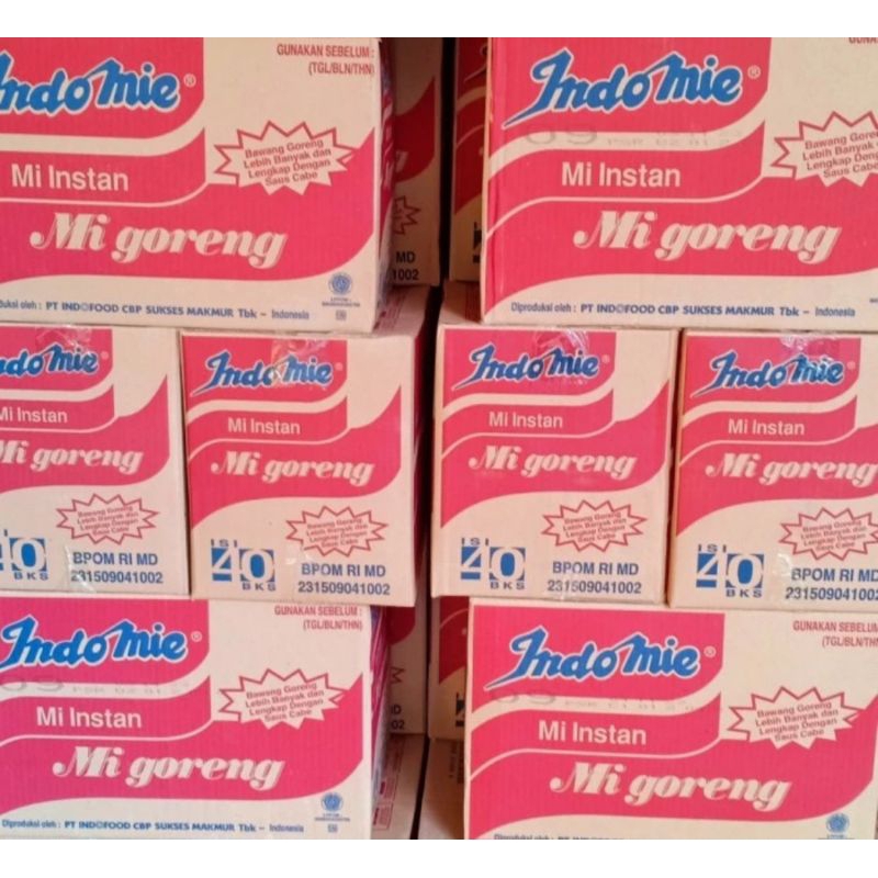 

Indomie Goreng Per dus isi 40 Pcs