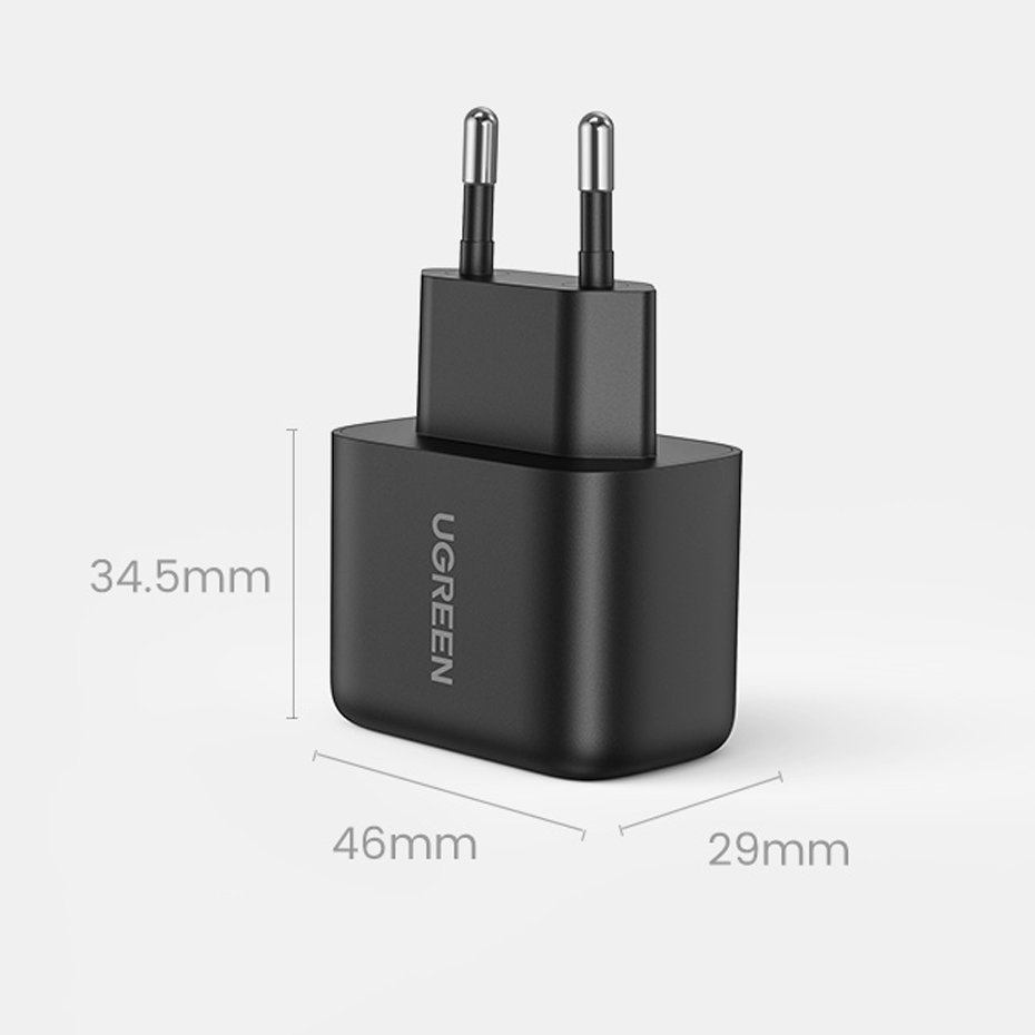 UGREEN Adaptor Charger Type C 25W PD 4.0 Super Fast Charging 3A