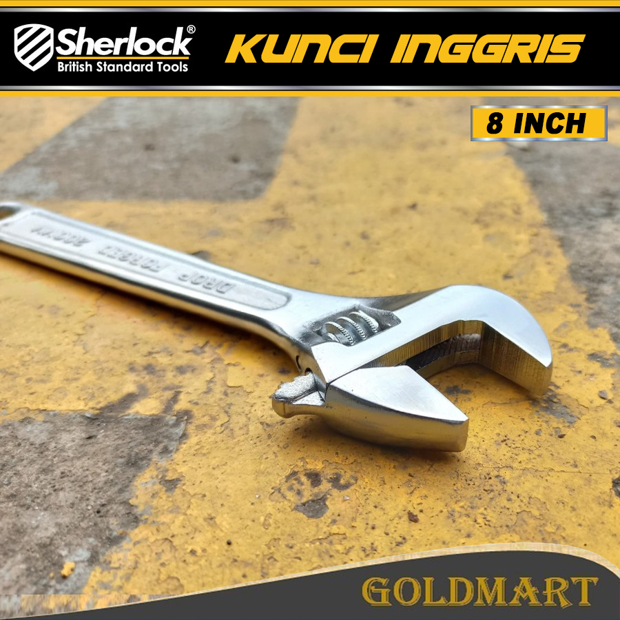 Sherlock Kunci Inggris 8 inch