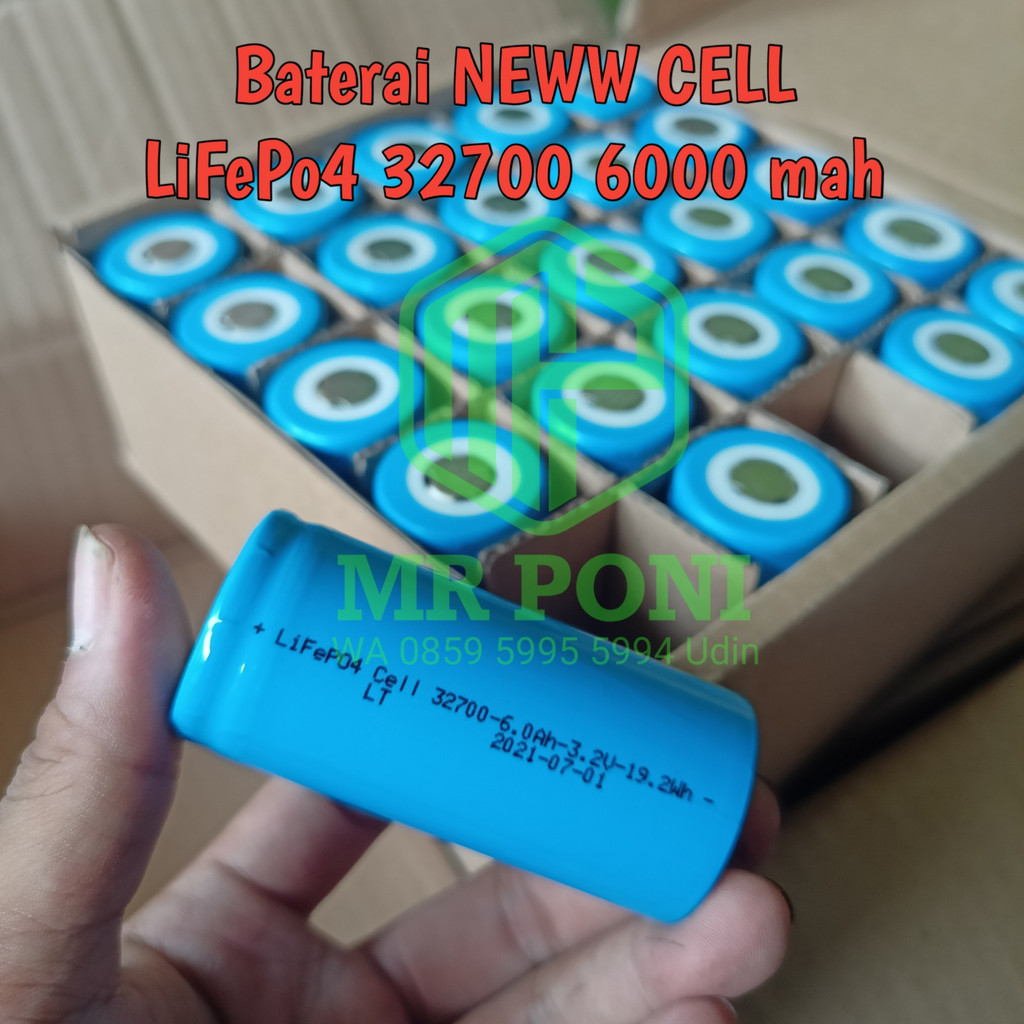 Baterai Lifepo4 32700 6Ah New