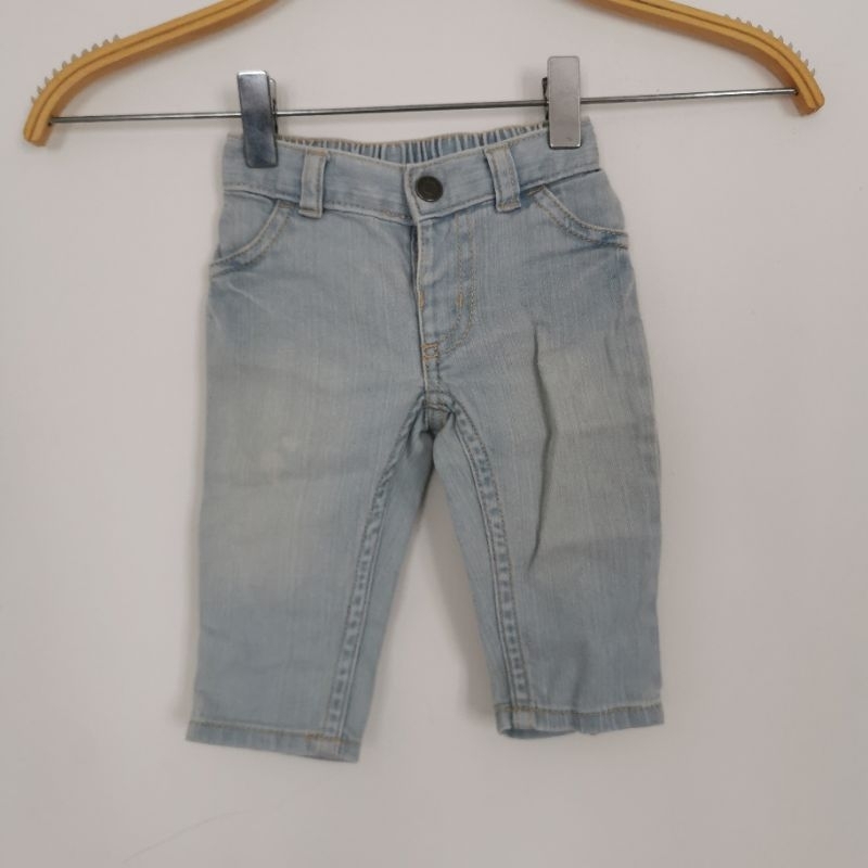 Preloved Carter's Jeans Denim for Baby size 3M