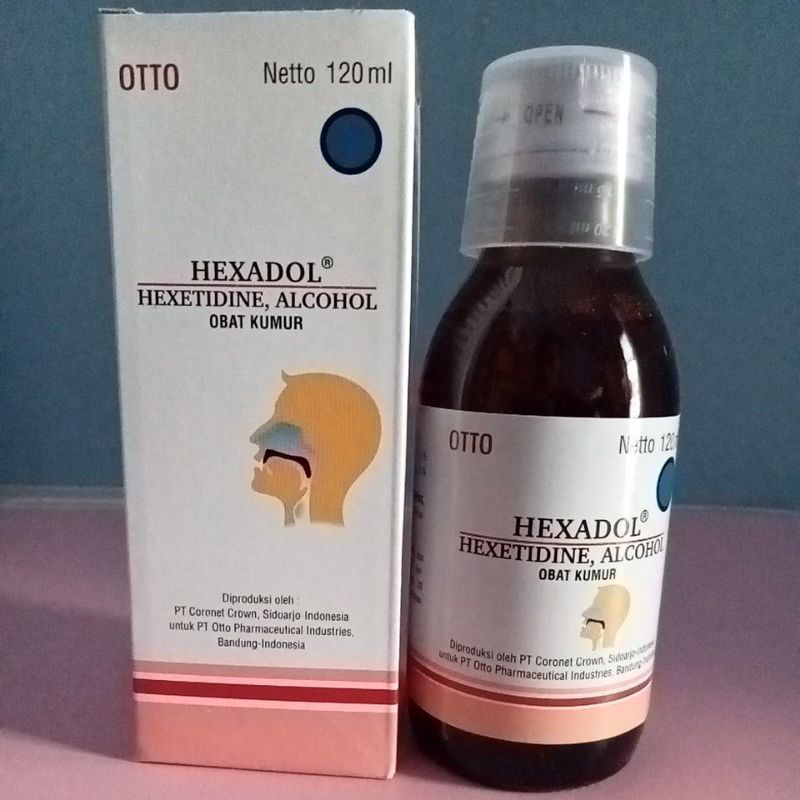 Hexadol 120 ml / Obat Kumur
