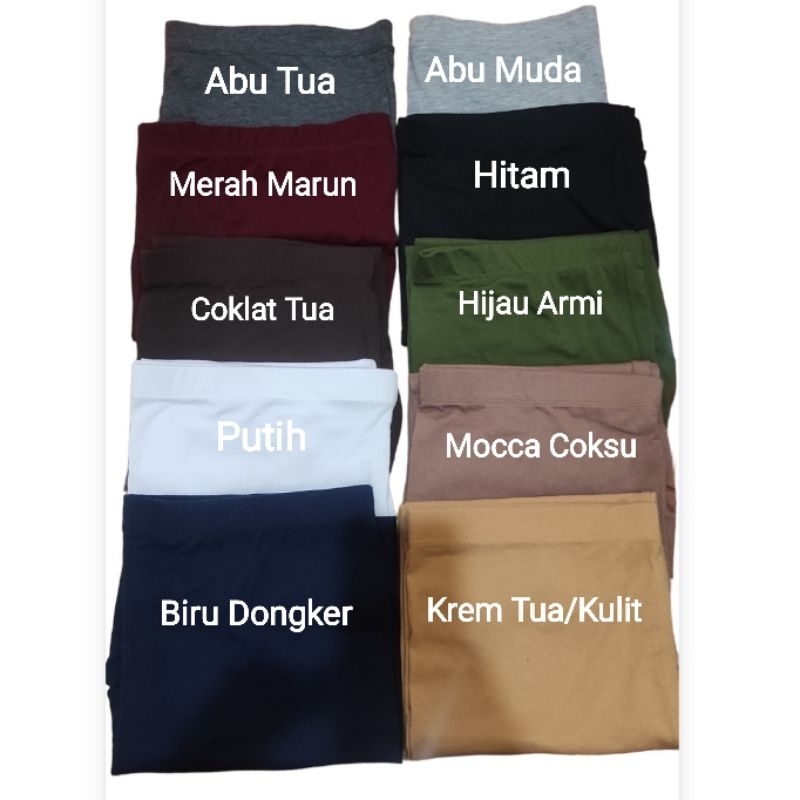 Legging Kaos JUMBO - Legging panjang wanita Tebal adem nyaman- Dalaman Gamis- Legging Murah Bagus