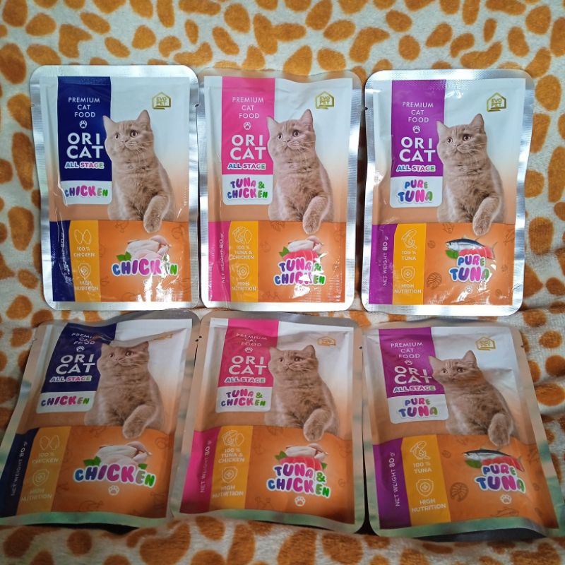 ORI CAT pouch ALL STAGE 80g