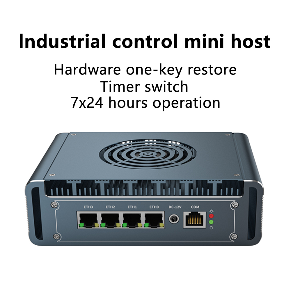 Industrial Mini PC G31F Intel Pentium Gold 8505 4Port LAN 2.5G i226-V