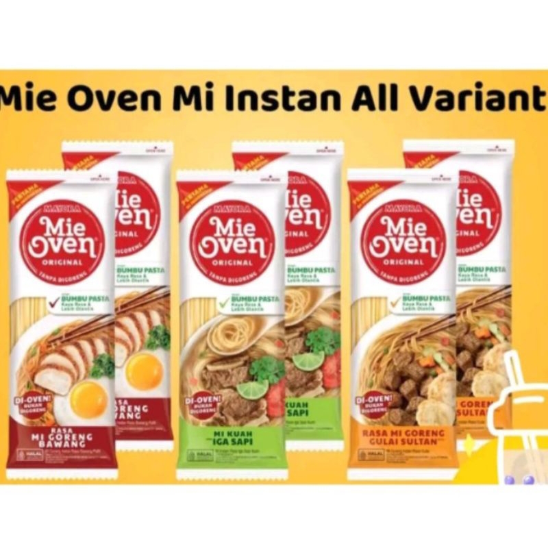 

MIE OVEN MAYORA BARU