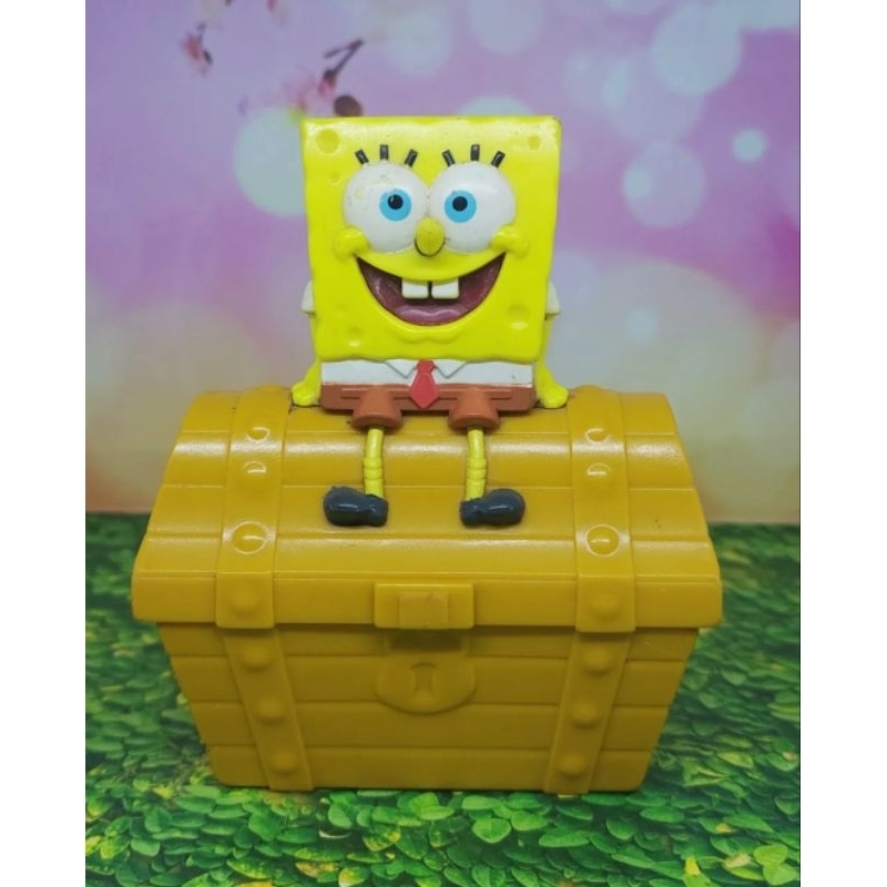 Spongebob Peti Figure Mainan Happy Meal, McD