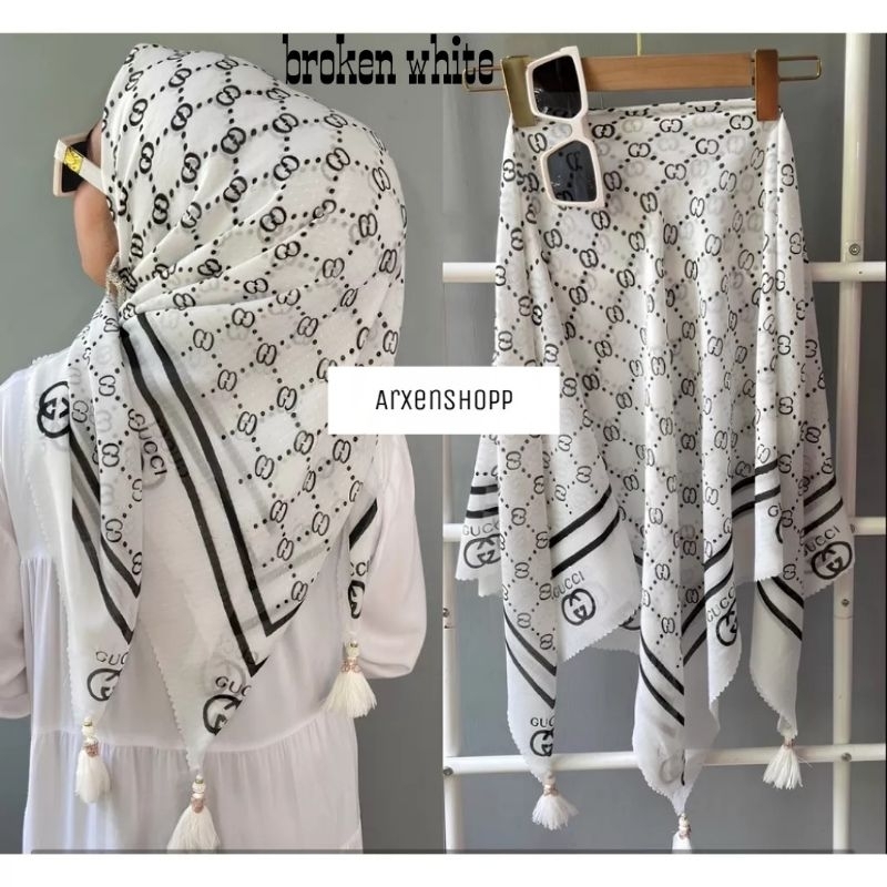 JILBAB SEGI4 POTTON STAR MOTIF GUCCI/SEGI EMPAT WAFFLE MOTIF GC/JILBAB JAMBUL/HIJAB POM-POM/HIJAB TASSEL MODEL BARU VIRAL