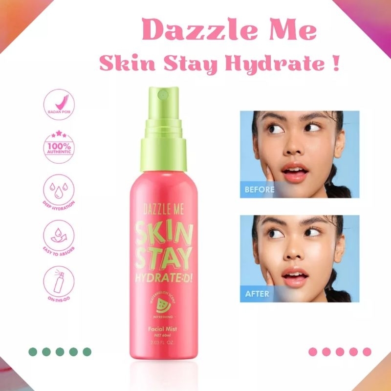 Dazzle Me Skin Stay Hydrated Facial Mist