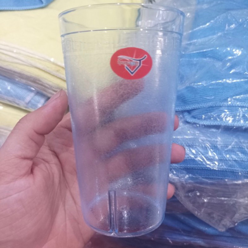 GELAS MONICA ALEXIS BENING / GELAS MINUM PLASTIK 6pc