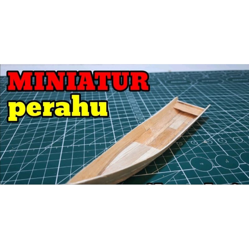 prakarya miniatur perahu nelayan trerlaris