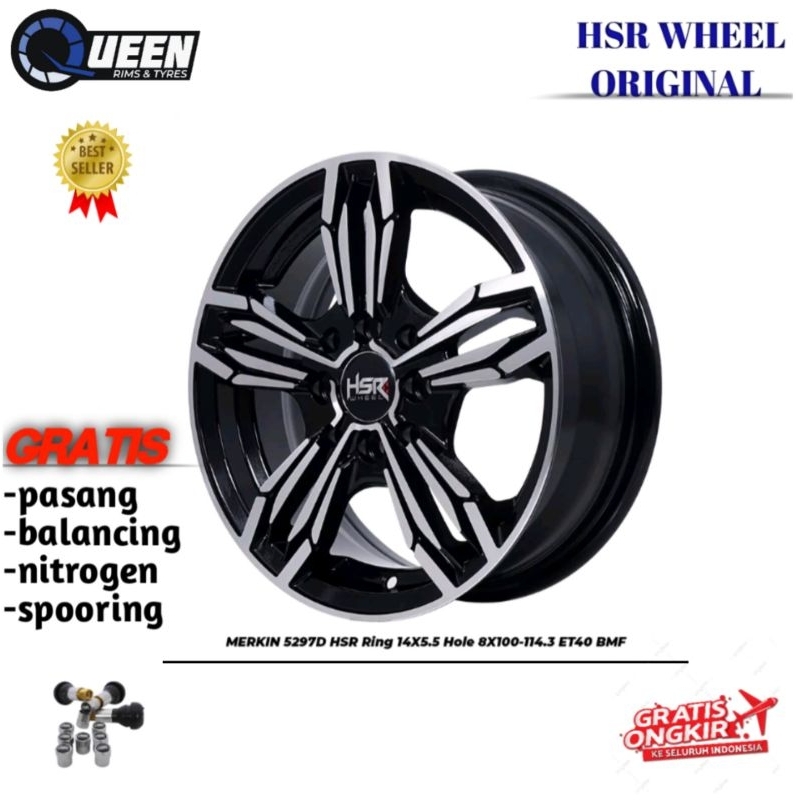 Velg mobil kijang lgx,brio,ignis,ayla ring14