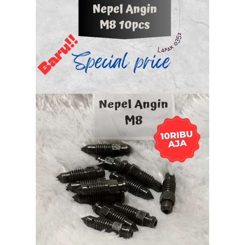 Nepel angin M8 10pcs