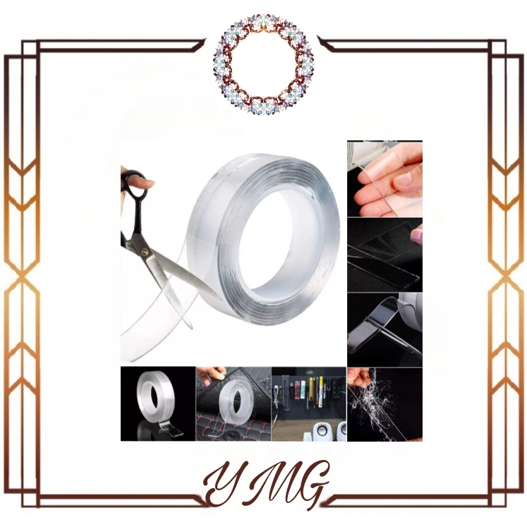 

(YMG)Isolasi Ajaib / Double Tape NANO Dengan Panjang 1M 3M