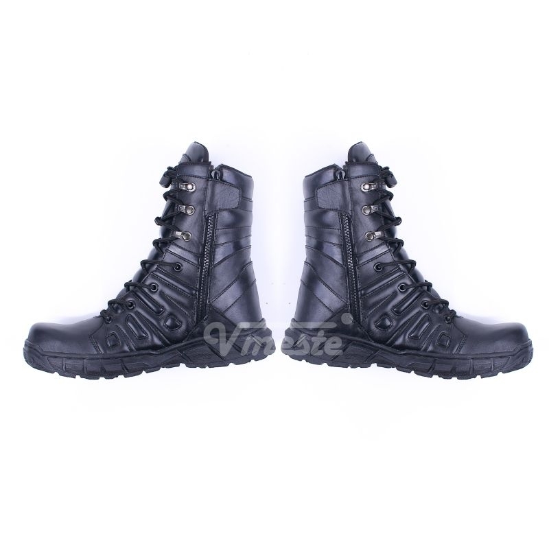 SEPATU PDL TACTICAL BLACKJUMP KULIT //SEPATU PDL TNI POLRI//SEPATU SAFETY BOOT