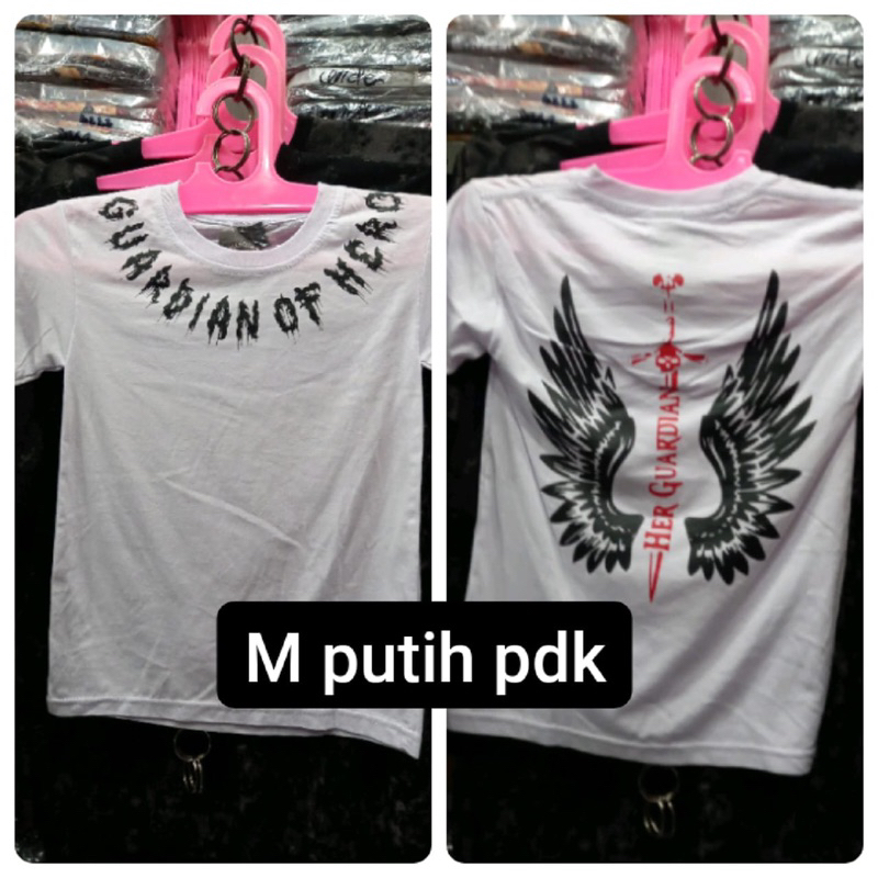 kaos atasan anak motif sayap angel abg kids