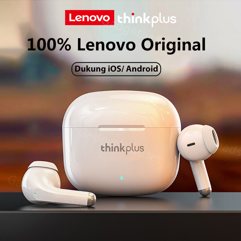 Lenovo Thinkplus LP40 PRO TWS Earphone True Wireless Bluetooth  Headset Mini Earbuds TWS Noise Reduction Mendukung Android/IOS