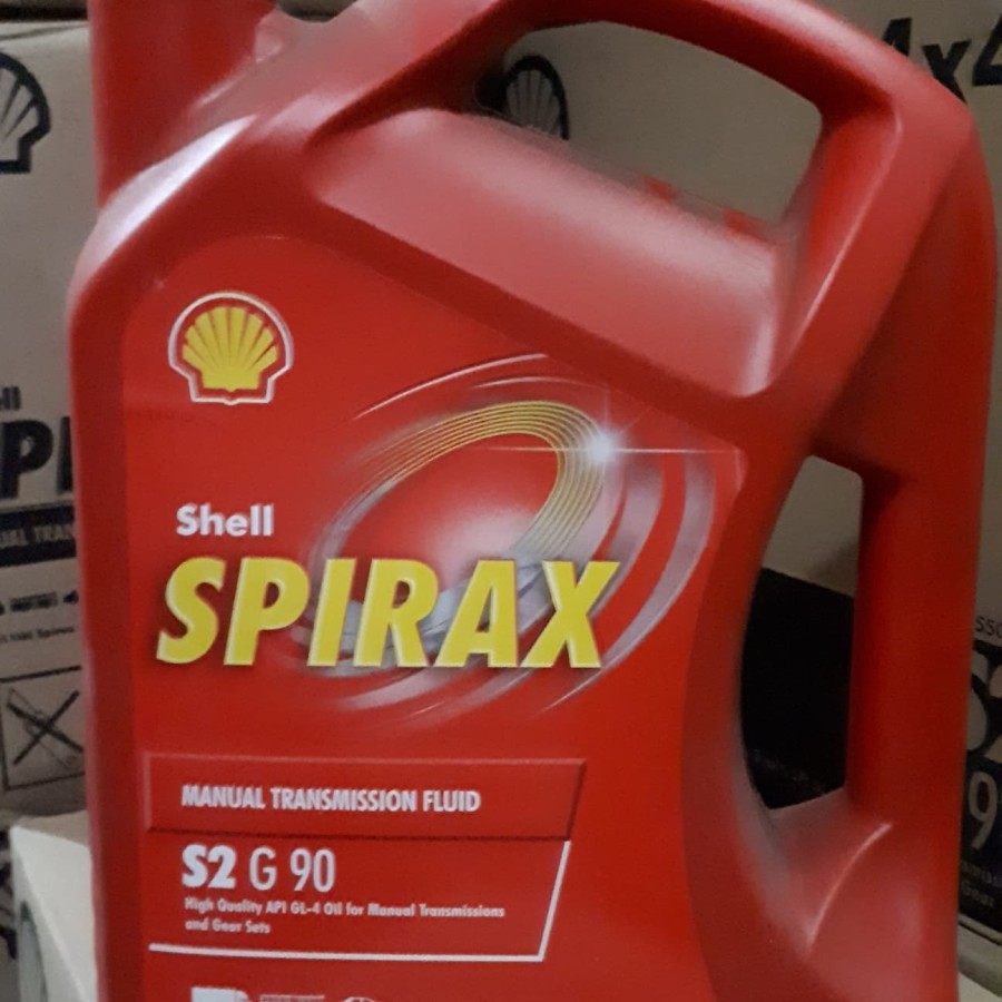 oli shell spirax s2 G sae 90 . oli gardan transmisi manual . 4 Liter