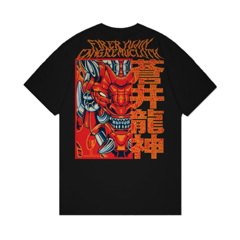 CANGKEMUCLOTH | FIRE RYUJIN kaos