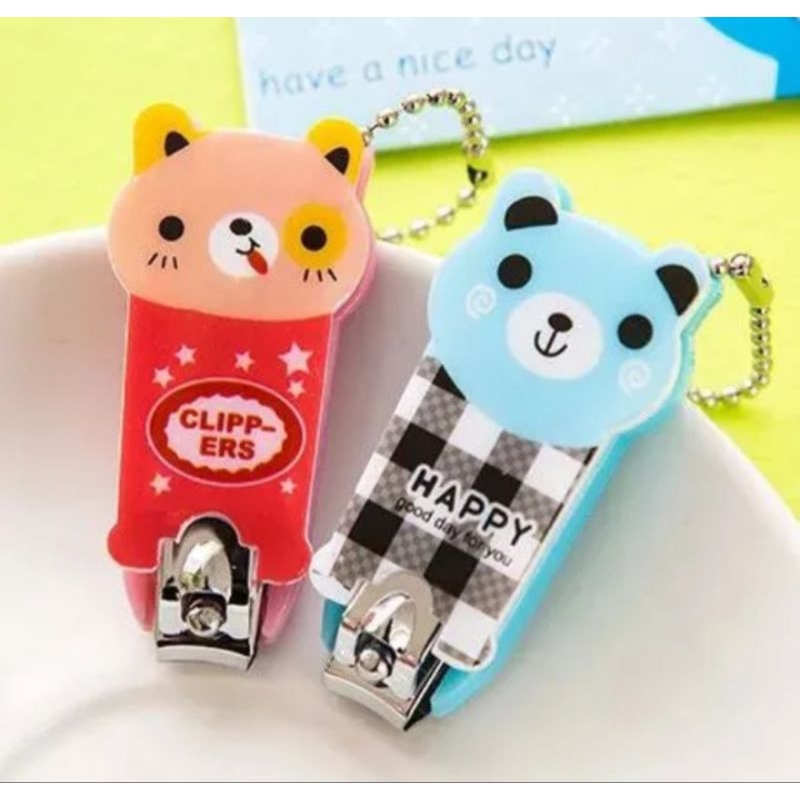 Gunting Kuku Karakter Mini manikur pedicure