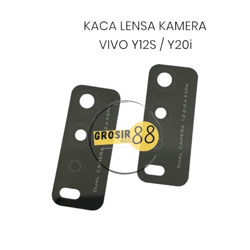 KACA LENSA KAMERA BELAKANG VIVO Y12S - Y20I ORIGINAL