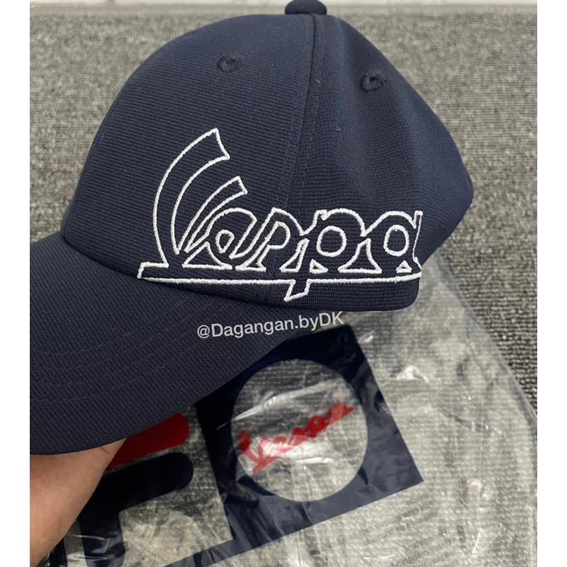 Topi FILA x VESPA Navy Blue Original Barang Resmi 100% (Limited)