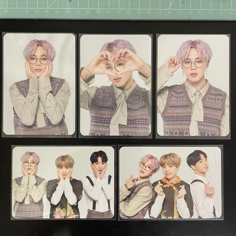 MPC mini photocard 5th muster korea UNIT YOONMINKOOK MPC JIMIN BTS