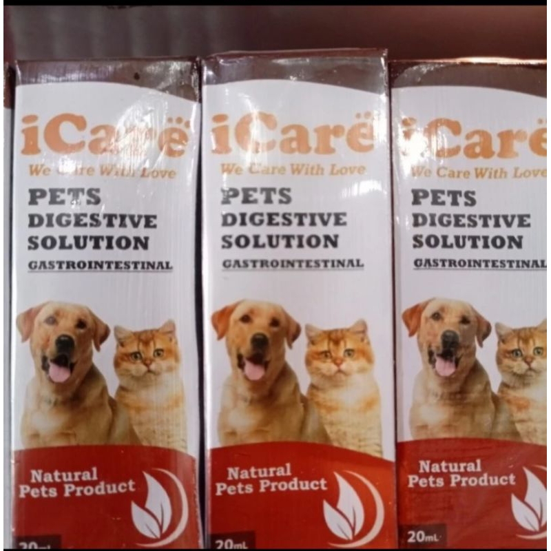 Icare digestive care gastro intestinal kucing anjing