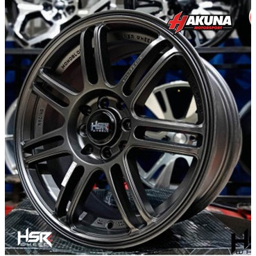 Velg Mobil R15 HSR BOON BOROKO Lubang 4 Cocok Rio,March,Fiesta,Mobilio