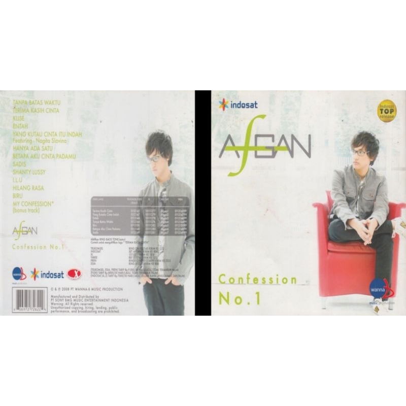 Afgan cd album confession no.1