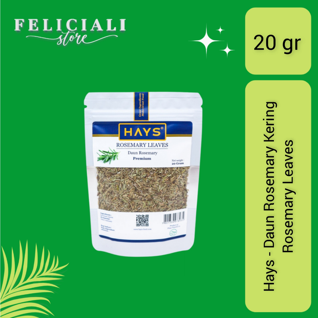 

Daun Rosemary Kering - Rosemary Leaves - 20 gr