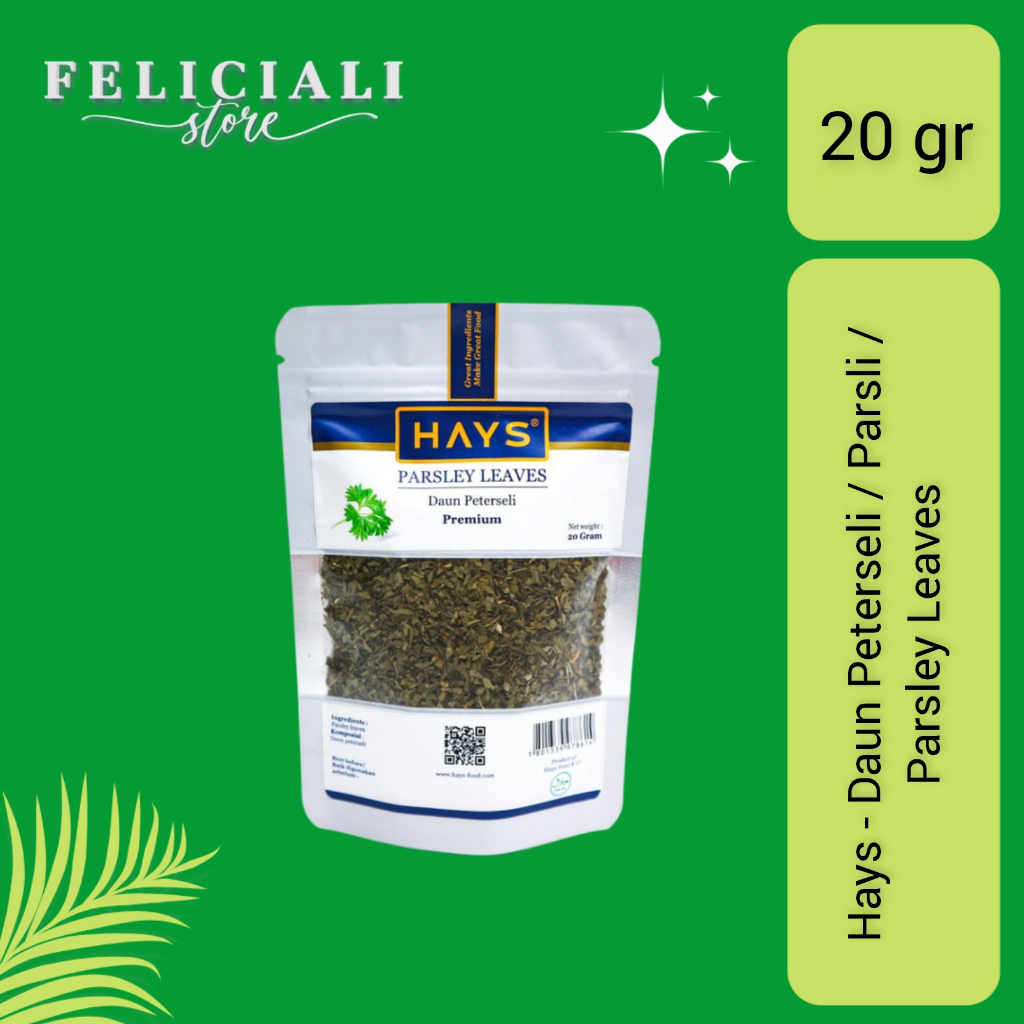 

Daun Parsley Kering - Daun Peterseli - Parsley Leaves 20 gr