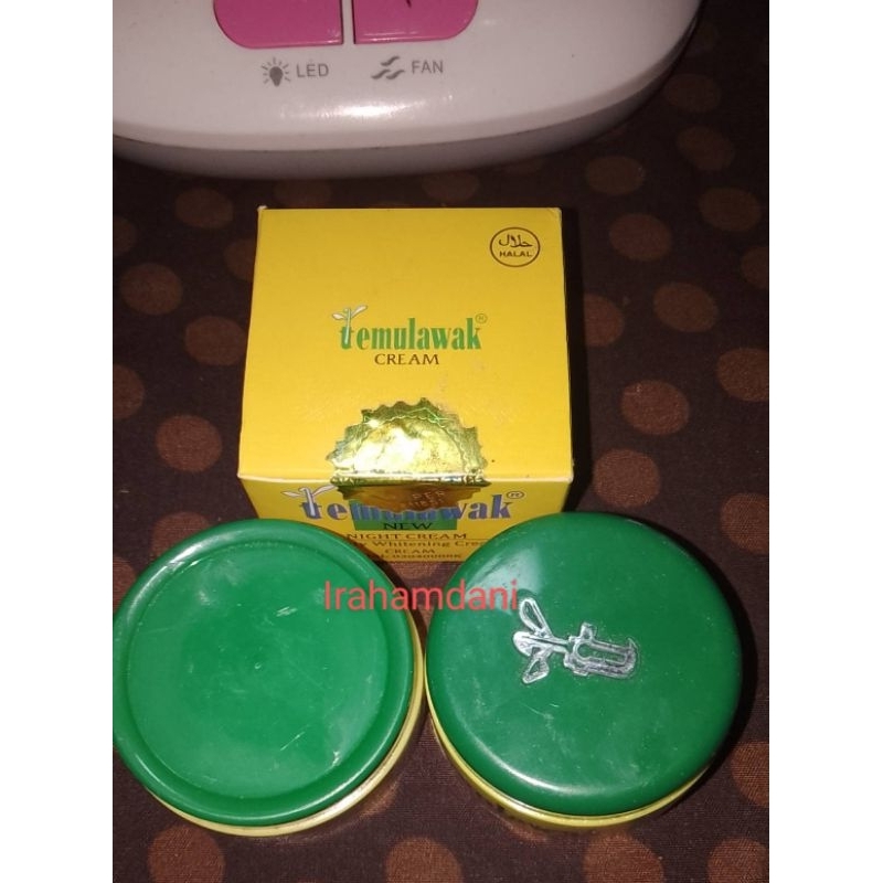 CREAM TEMULAWAK SIANG MALAM