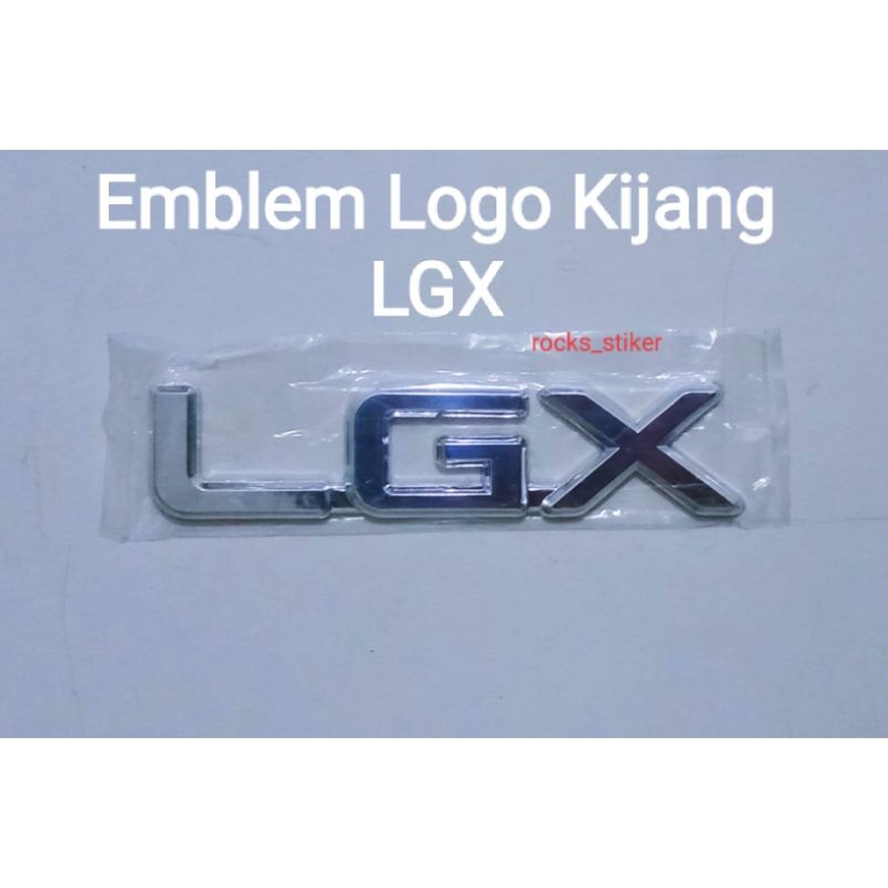 Emblem Logo Kijang LGX / Emblem LGX / Emblem Kijang LGX / Emblem Mobil Kijang LGX / Emblem mobil LGX