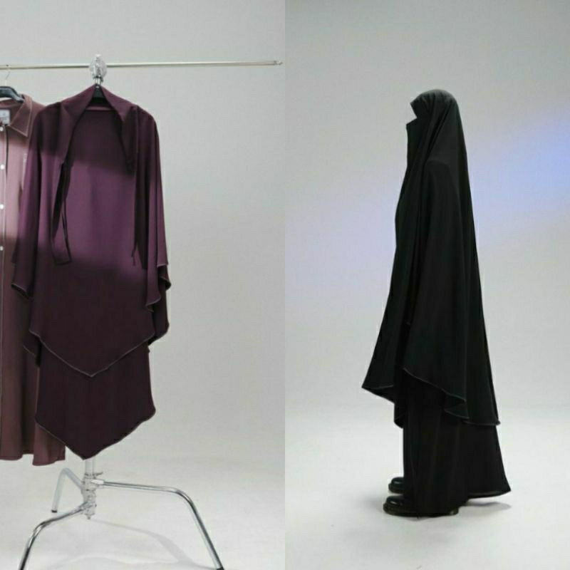 AFTER MIDNIGHT FK RAISIN SIZE XL ELMADINA ABAYA