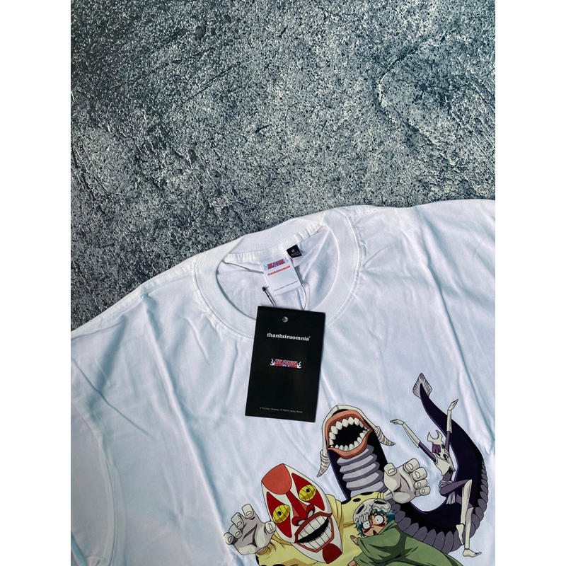 Tshirt Bleach x Thanksinsomnia®️ "Nelliel" White Unisex