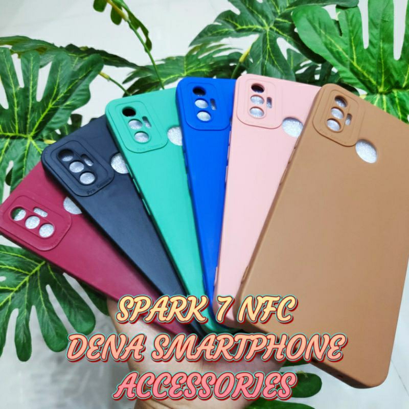 Soft Case Tecno Spark 7 NFC Tecno Spark 7 ProCam Luxury Matte Case