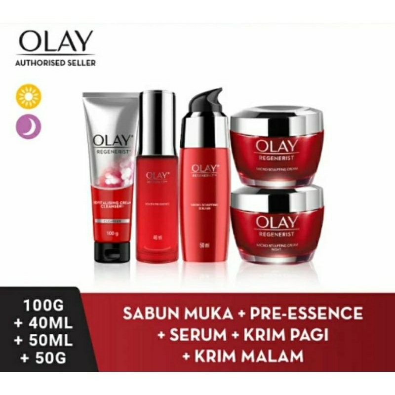 Olay regenerist  anti aging day cream 50G / night crm 50G / night crm 10G /day  10G/ crm day 14G