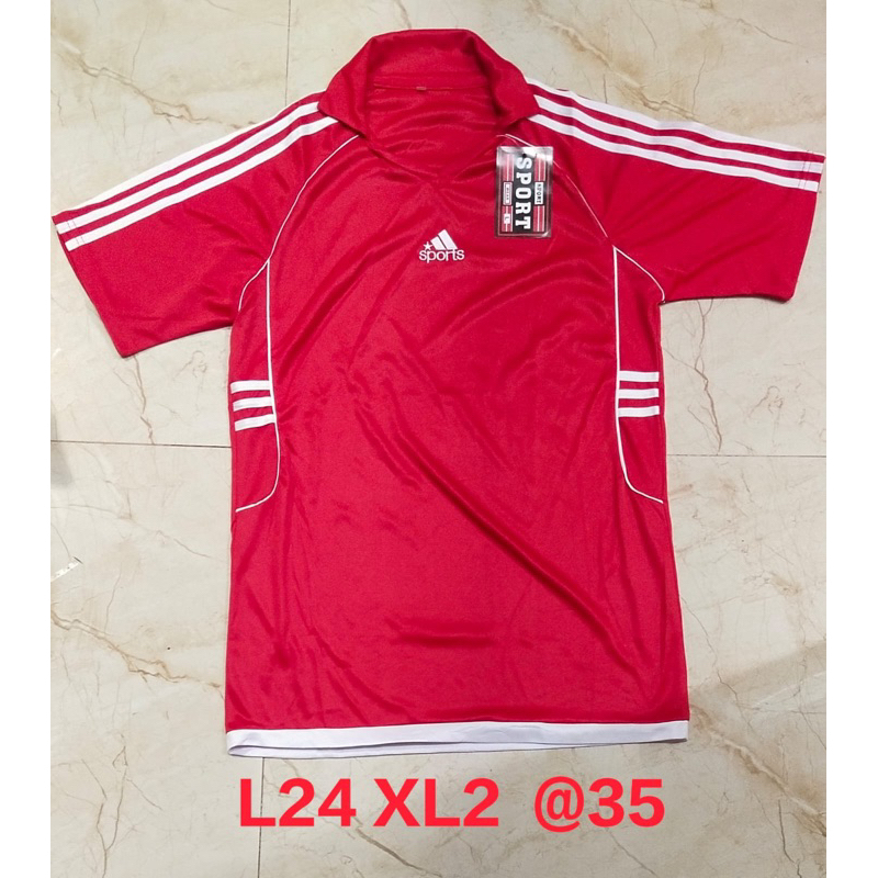 OBRAL JERSEY KERAH MERAH FUTSAL BOLA SIZE L