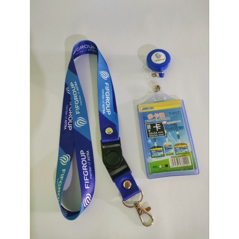 Tali id card fifgroup [READY STOK] Lanyard printing satuan