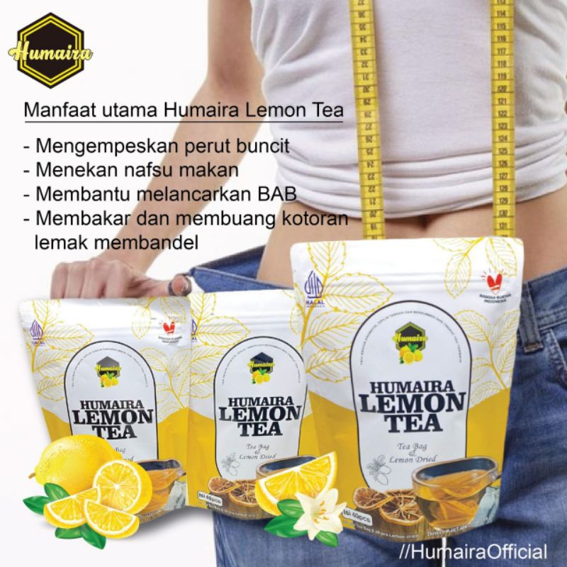 

HUMAIRA LEMON TEA | MINUMAN DIET HERBAL | MINUMAN DETOX TUBUH