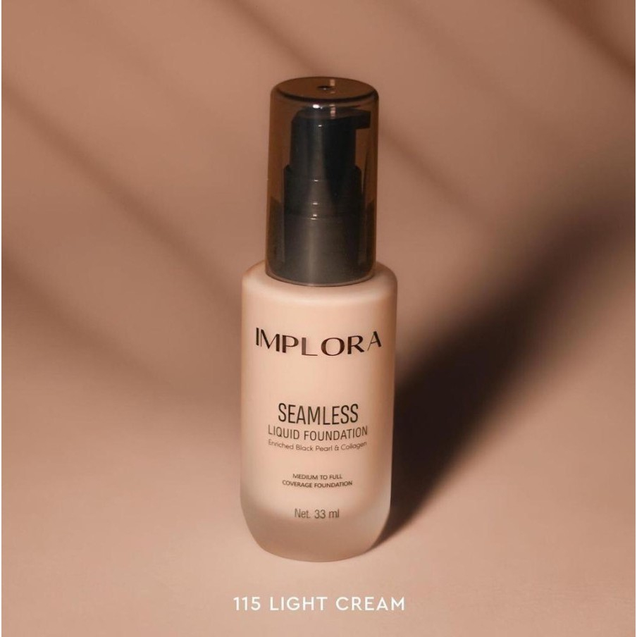 MFI - IMPLORA Seamless Liquid Foundation | Netto 33mL