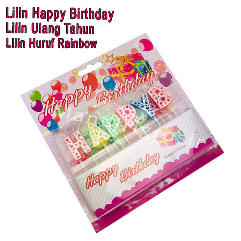 Lilin Happy Brithday* Lilin Huruf* Lilin Ulang Tahun* Lilin