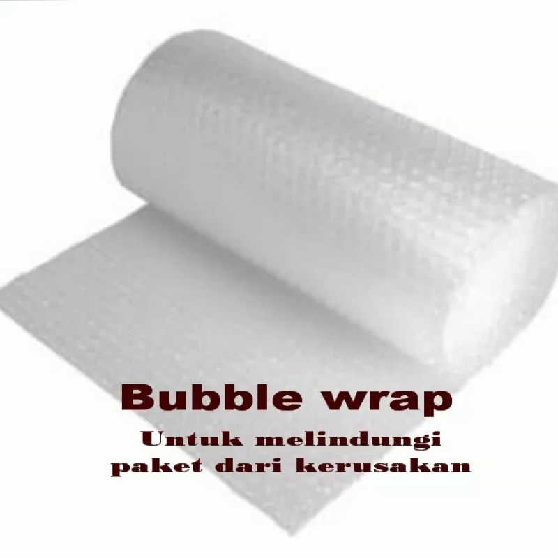 

Bubble wrap packing tambahan