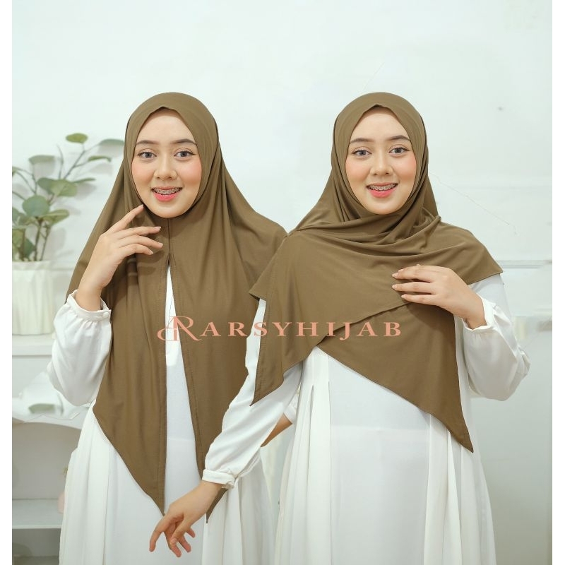 SEGITIGA HANAN JERSEY PREMIUM / HIJAB JILBAB TERLARIS SEGITIGA PREMIUM