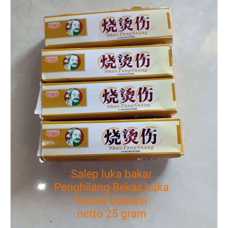 SALEP LUKA BAKAR PENGHILANG BEKAS LUKA KELOID OPERASI