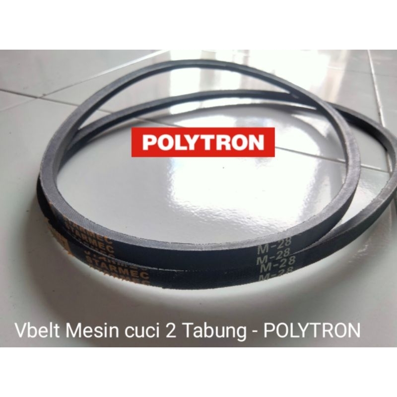 Karet Vbelt - Vanbelt/ Linden Mesin Cuci 2 Tabung POLYTRON | M 28