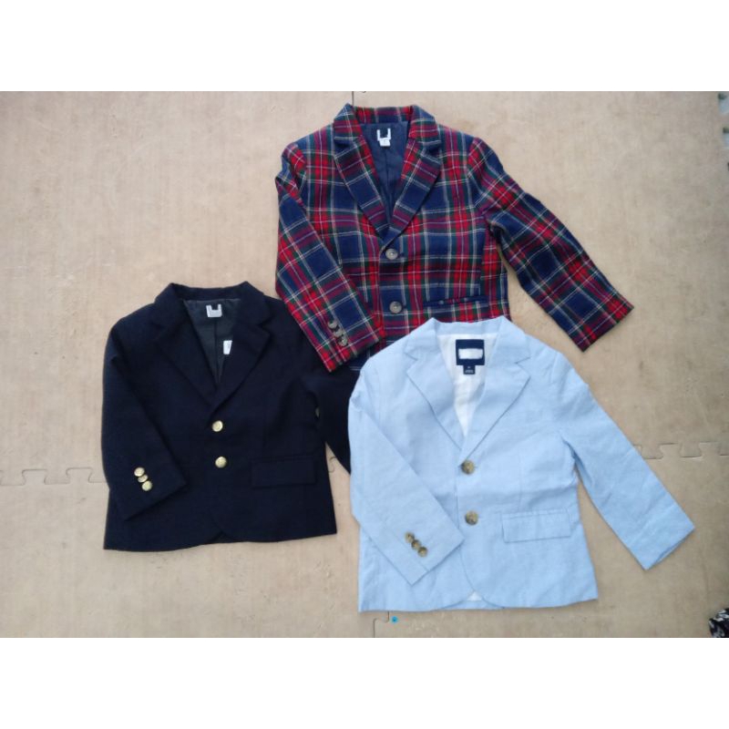 Atasan Blazer Mix Branded Dari Janie  And Jack Anak Laki-LakiKode: 3501570119Atasan Blazer Mix Brand