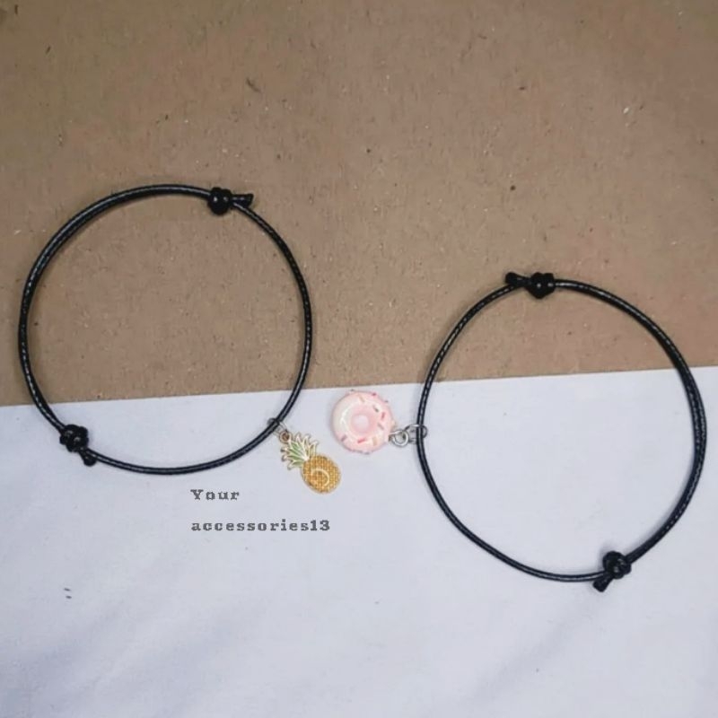 Gelang persahabatan motif Makanan